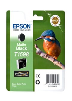 Epson T1598 mat zwart