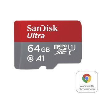 Sandisk MicroSDXC Ultra Android 128GB 140MB/s CL10 Chromebook