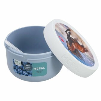 Mepal Campus Fruitbox 300 ml Wild Horse Wit/Blauw