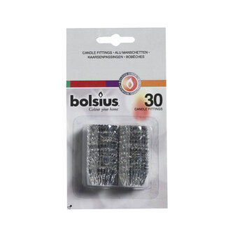 Bolsius Kaarsenpassingen 30 Stuks