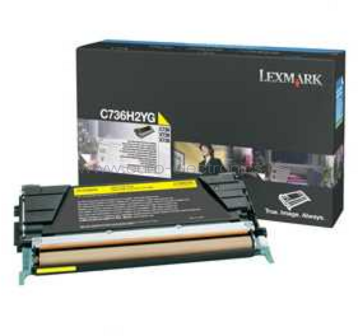 Lexmark C736, X736, X738 geel