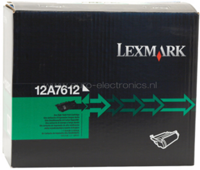 Lexmark 12A7612 zwart