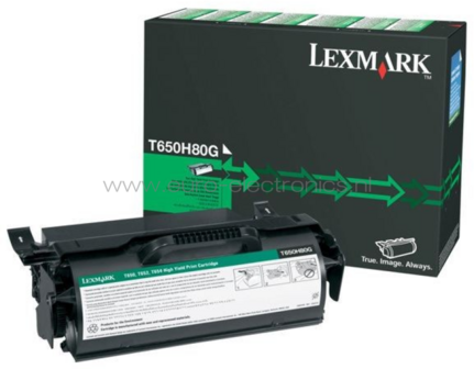 Lexmark T650H80G zwart