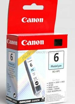 Canon BCI-6PC foto cyaan