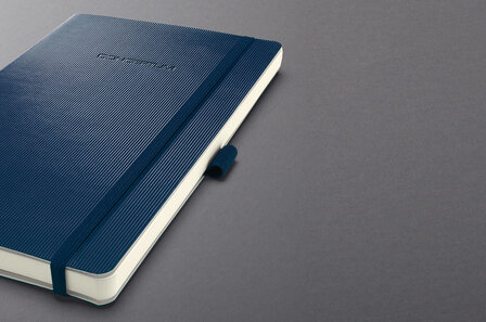 Sigel SI-CO326 Notitieboek Conceptum Pure Softcover A5 Blauw Geruit