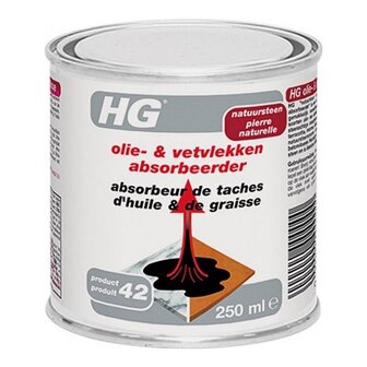 HG Olie &amp; Vetvlek Absorbeerder 250 ml