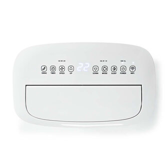 Nedis WIFIACMB1WT16 Smartlife Airconditioner Wi-fi 16000 Btu 140 M&sup3; Ontvochtiging Android&trade; &amp; Ios Energieklasse: A 3 Snelheden 65 Db Wit