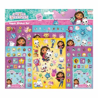 Gabby&#039;s Dollhouse Super Sticker Set