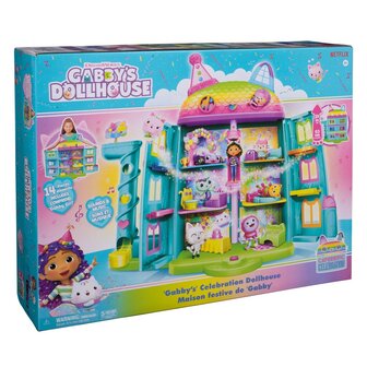 Gabby&#039;s Dollhouse Celebration Poppenhuis