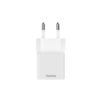 Hama Snellader USB-C PD/Qualcomm&reg; Mini-oplader 20 W Wit