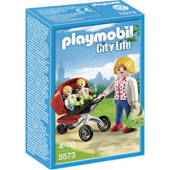 Playmobil 5573 Tweeling Kinderwagen