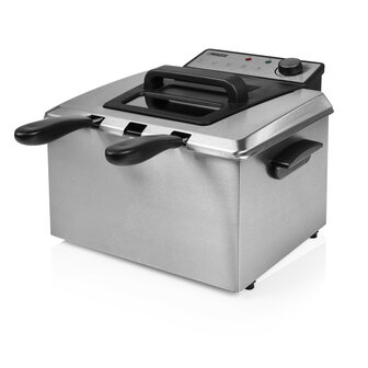 Princess 185000 Friteuse 5L 3270W Zwart/RVS