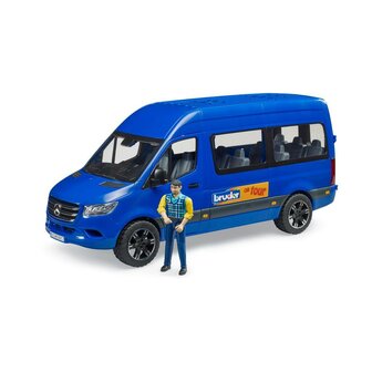 Bruder 02681 MB Sprinter Busje + BWorld Figuur