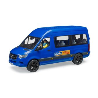 Bruder 02681 MB Sprinter Busje + BWorld Figuur