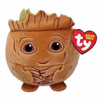 TY Beanie Balls Marvel Knuffel Groot 10 cm