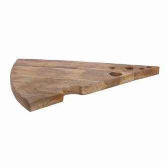 Borrelplank Mangohout Kaaspunt 38x28x2.5 cm