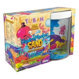 Tuban Hydrophobic Sand Set Aquarium 5 Kleuren