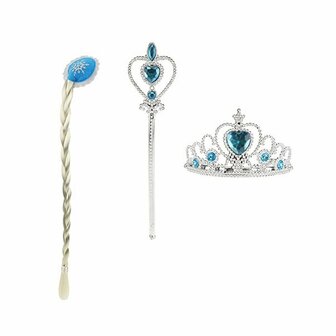 Ice Princess Verkleedset Accessoires 3-delig