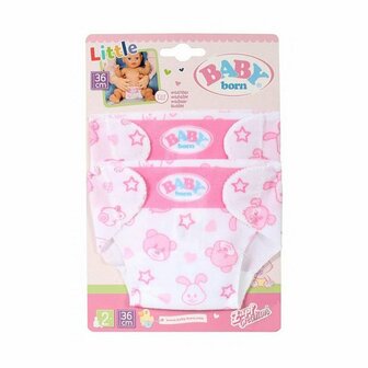 Baby Born Little Luiers 2 Stuks Roze/Wit