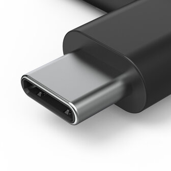 Hama Aux-Adapter USB C&ndash;3.5 mm Jack Aansluiting 90&deg; Hoekstekker Zwart