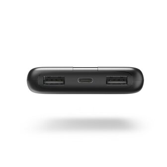 Hama Power Pack Performance 10 10000mAh 3 Uitgangen: USB-C 2x USB-A Antr.