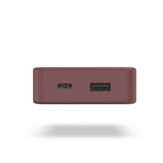 Hama Power Pack Colour 10 10000mAh 2 Uitgangen: USB-C USB-A Rood