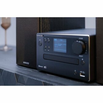 Kenwood M-725DAB-B Micro HiFi Systeem Zwart