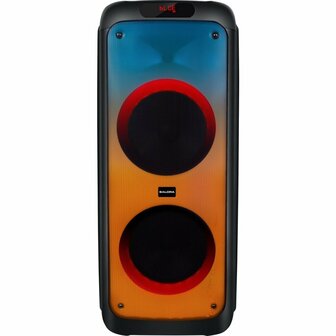 Salora Partyspeaker XL1 500W + LED-Verlichting Zwart