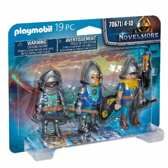 Playmobil 70671 Novelmore Ridders 3 Stuks