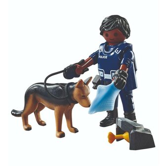 Playmobil 71162 Special Plus Politieagent met Speurhond