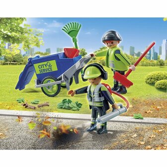 Playmobil 71434 City Action Schoonmaakteam