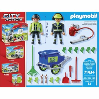 Playmobil 71434 City Action Schoonmaakteam