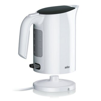 Braun WK3000WH PurEase Waterkoker 1L 2200W Wit