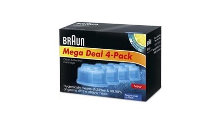 Braun CCR4 Clean &amp; Renew Refill Cartridge 4 Stuks