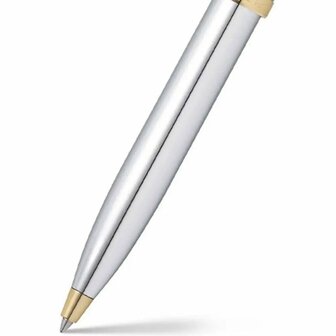 Sheaffer SF-E2934051 Balpen 100 Bright Chrome Gold Tone