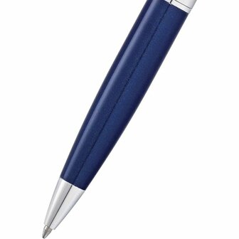 Sheaffer SF-E2934151 Balpen 300 Glossy Blue Chrome Plated