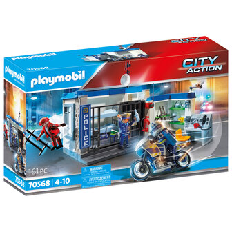 Playmobil 70568 City Action Politie Ontsnapping uit de Gevangenis