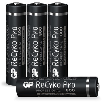 GP Recyko Gp Oplaadbaar Batterij Pro Aaa A4 800mah