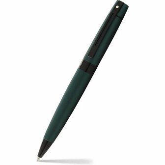 Sheaffer SF-E2934651 Balpen 300 M Matte Green Lacquer Polished Black