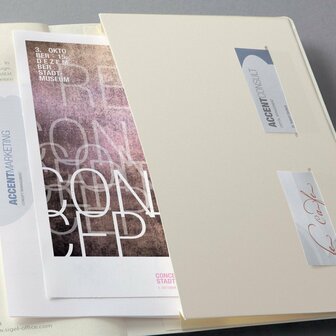 Sigel SI-CO331 Notitieboek Conceptum A4 194 Pagina&#039;s Lijn Softcover Beige