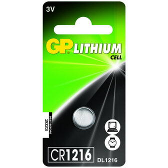 GP Batteries Gp Knoopcel Lithium Cr1216