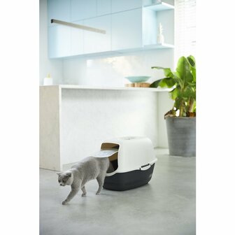 Rotho Bailey Kattenbak Eco Zwart/Zand