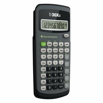 Texas Instruments TI-30XA-FC Rekenmachine Zwart