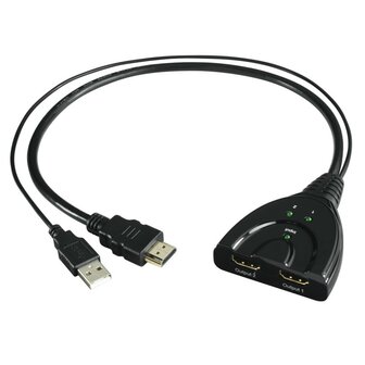 Hama HDMI-verdeler 2-voudig