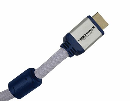 Hirschmann 695020368 High Speed Hdmi Kabel Met Ethernet Hdmi-connector Hdmi-connector 1.80 M Zilver