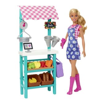 Barbie Boerenmarkt Speelset