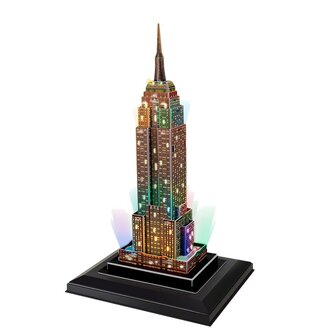 Cubic Fun 3D Puzzel Empire State Building + LED Verlichting 58 Stukjes