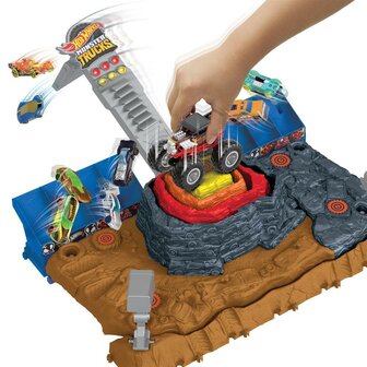 Hot Wheels Monster Trucks Ultieme Verpletter Tuin Speelset