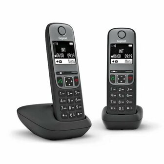 Gigaset A705 Duo Draadloze DECT Telefoon Zwart