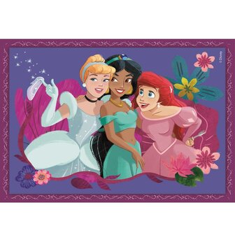 Clementoni Supercolor 4in1 Puzzel Disney Princess 12-24 Stukjes